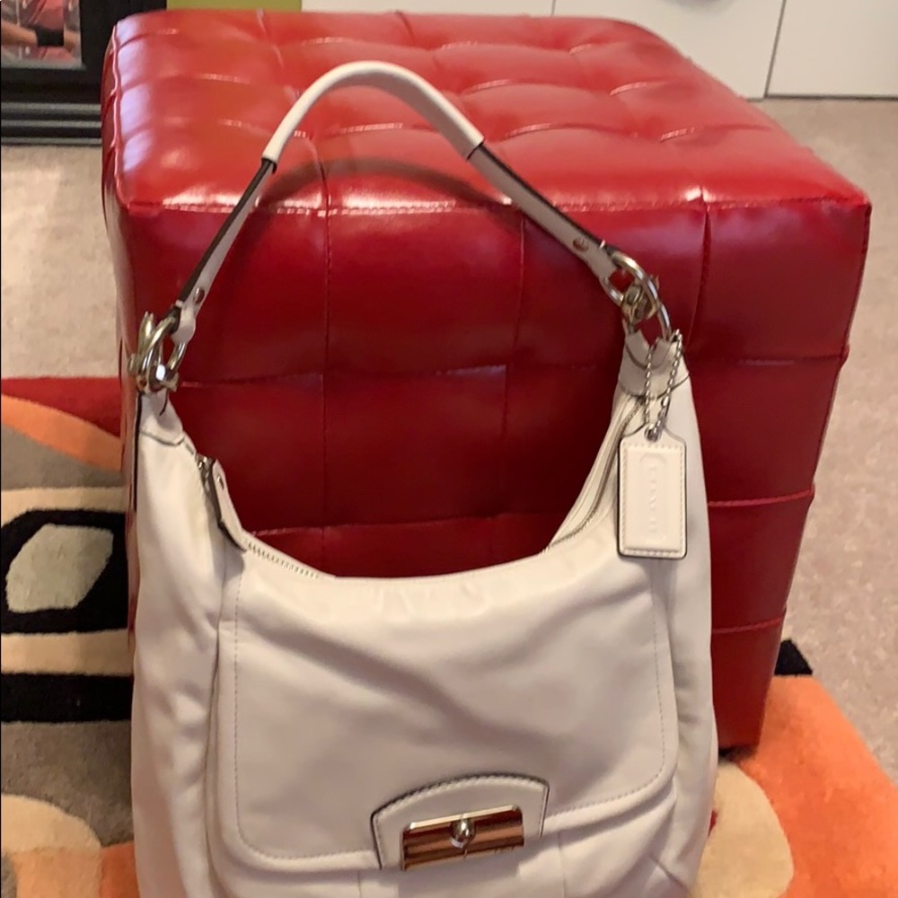 Coach - Off White Hobo Bag